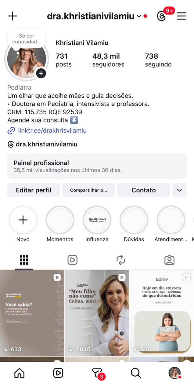 Design de Perfil Médico 10