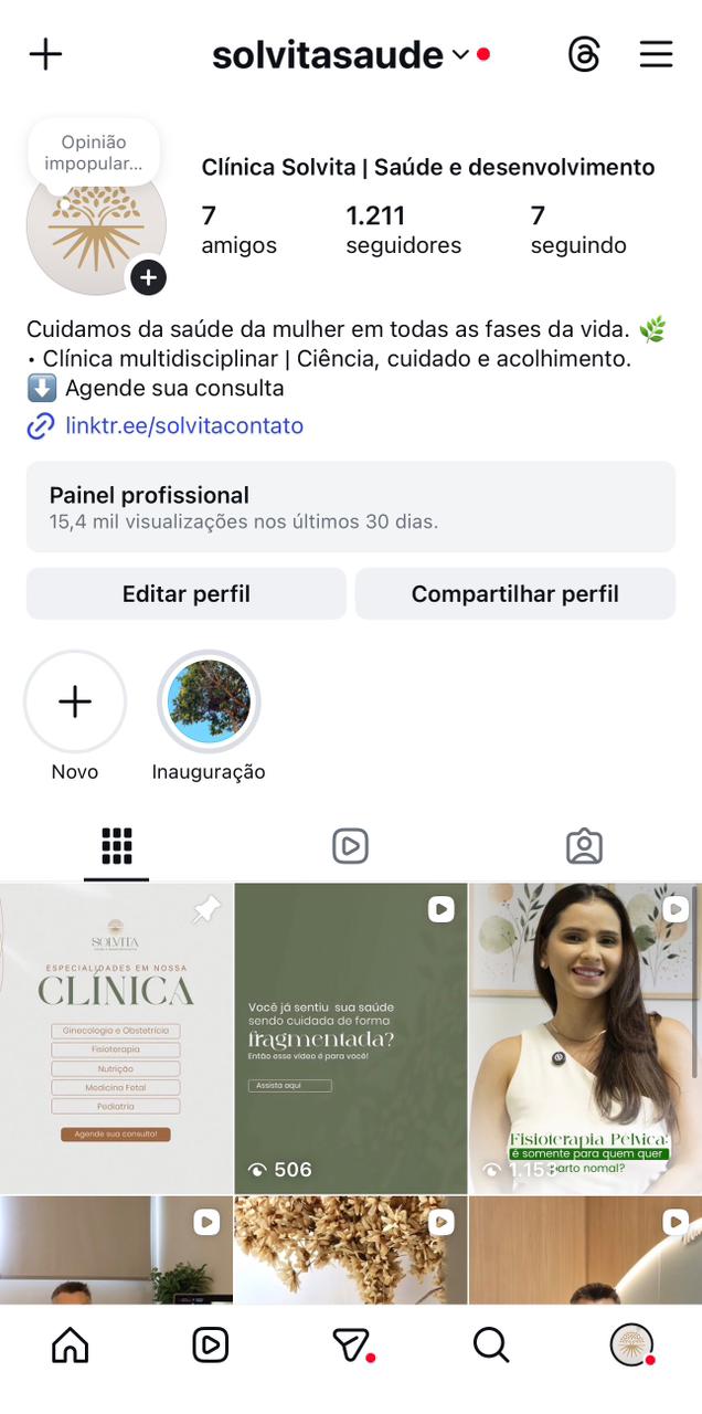 Design de Perfil Médico 12