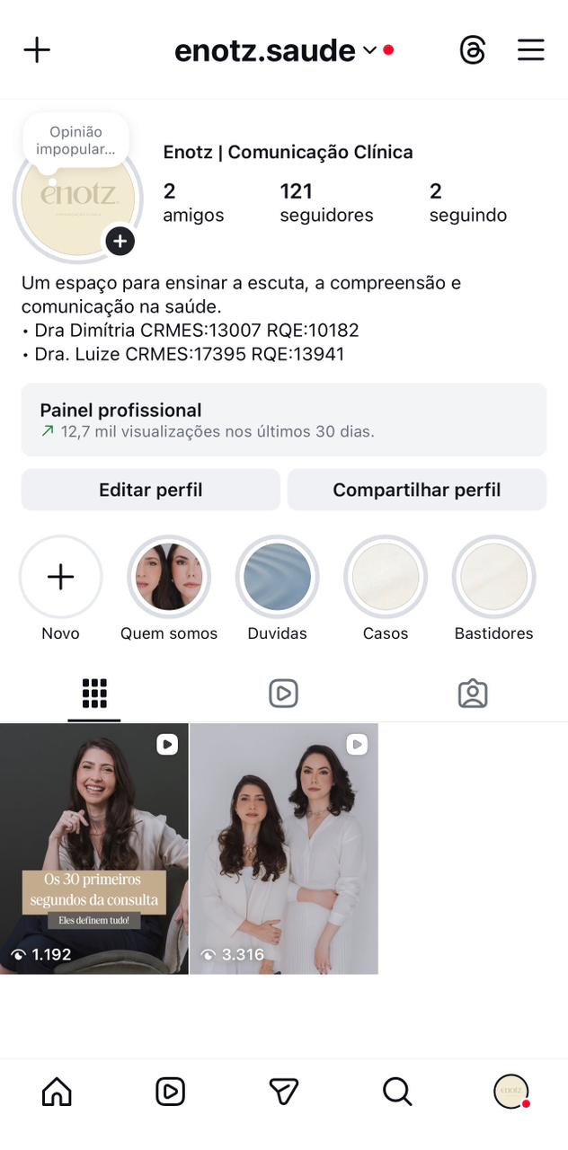 Design de Perfil Médico 13