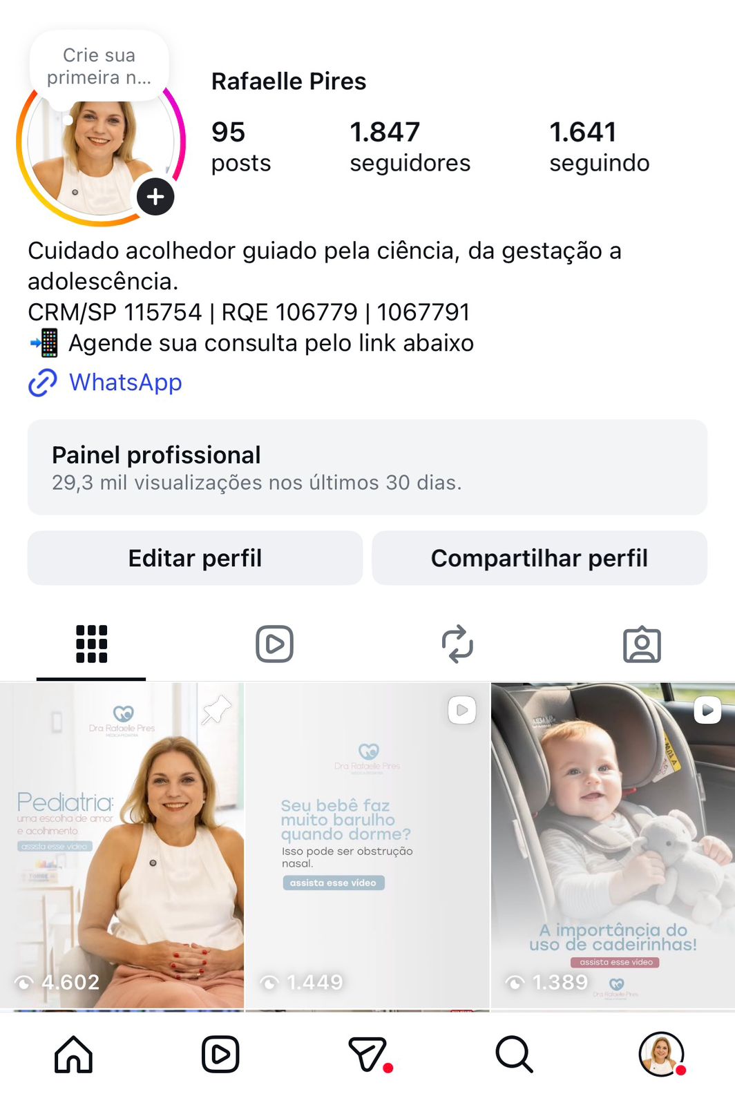 Design de Perfil Médico 02