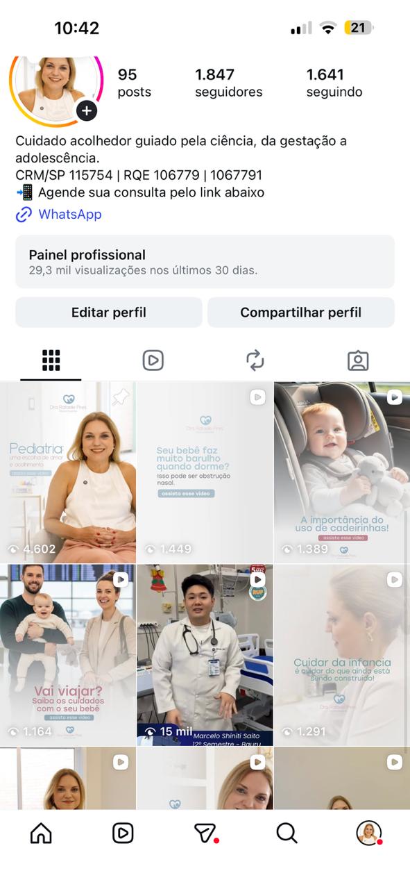 Design de Perfil Médico 03